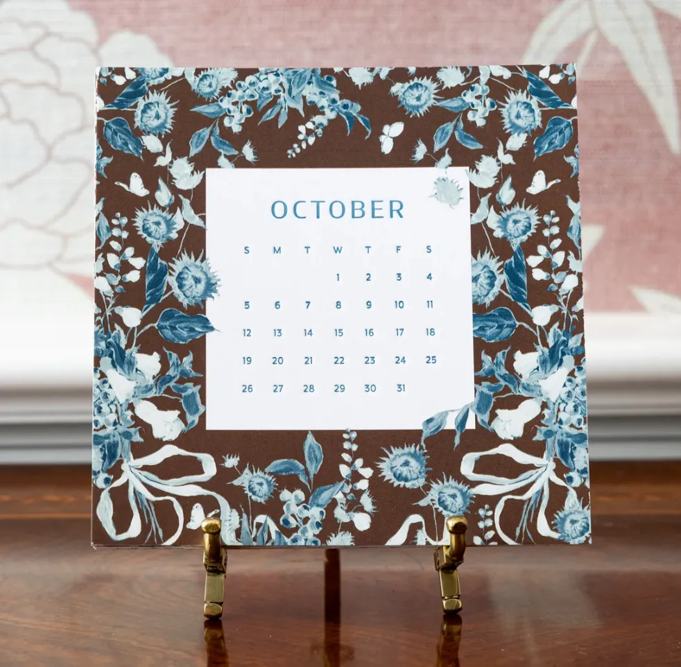 2025 Calendar in The Mayfair Box