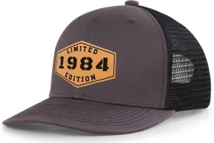 40 Year Old Gifts for Men Women 40th Birthday Gifts Men 40th Birthday Decorations for Man 1985 Trucker Hat Black