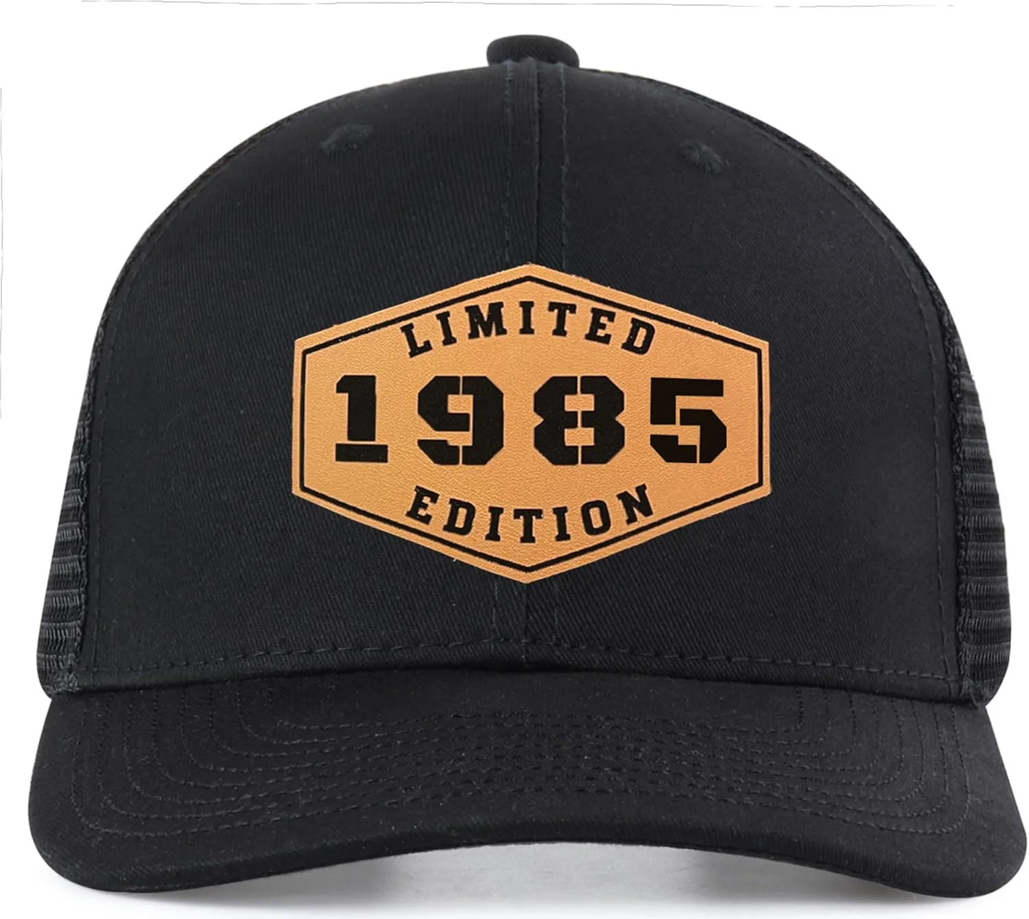 40 Year Old Gifts for Men Women 40th Birthday Gifts Men 40th Birthday Decorations for Man 1985 Trucker Hat Black
