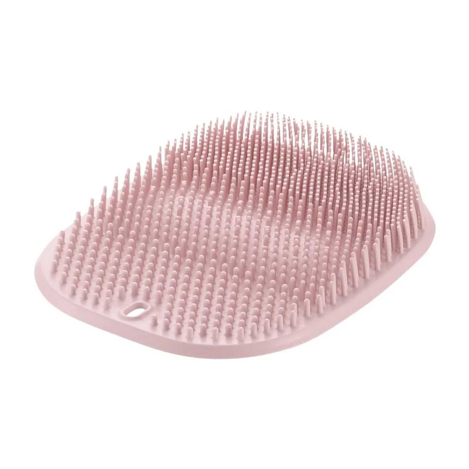 7690 Shower Foot & Back Scrubber, Massage Pad, Scrubber, Silicone Bath Massage Cushion Brush with Suction Cups, Bathroom Wash Foot Mat