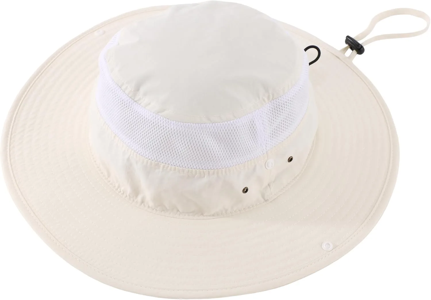 Connectyle Wide Brim Sun Hat for Men Breathable Cowboy Boonie Hat UPF 50  Sun Protection Bucket Hat for Fishing Hiking