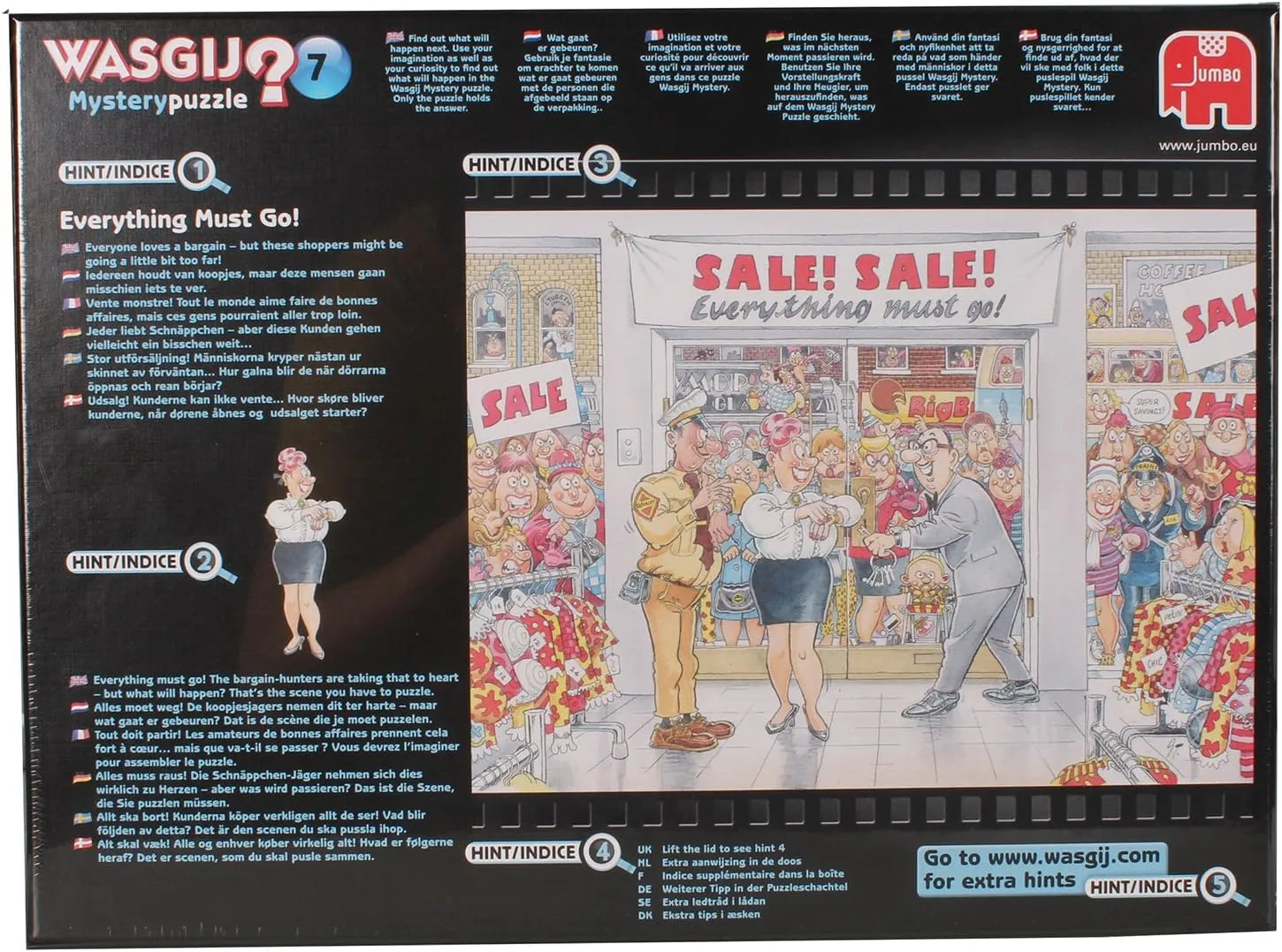 Jumbo Wasgij Retro Mystery 7: Everything Must Go