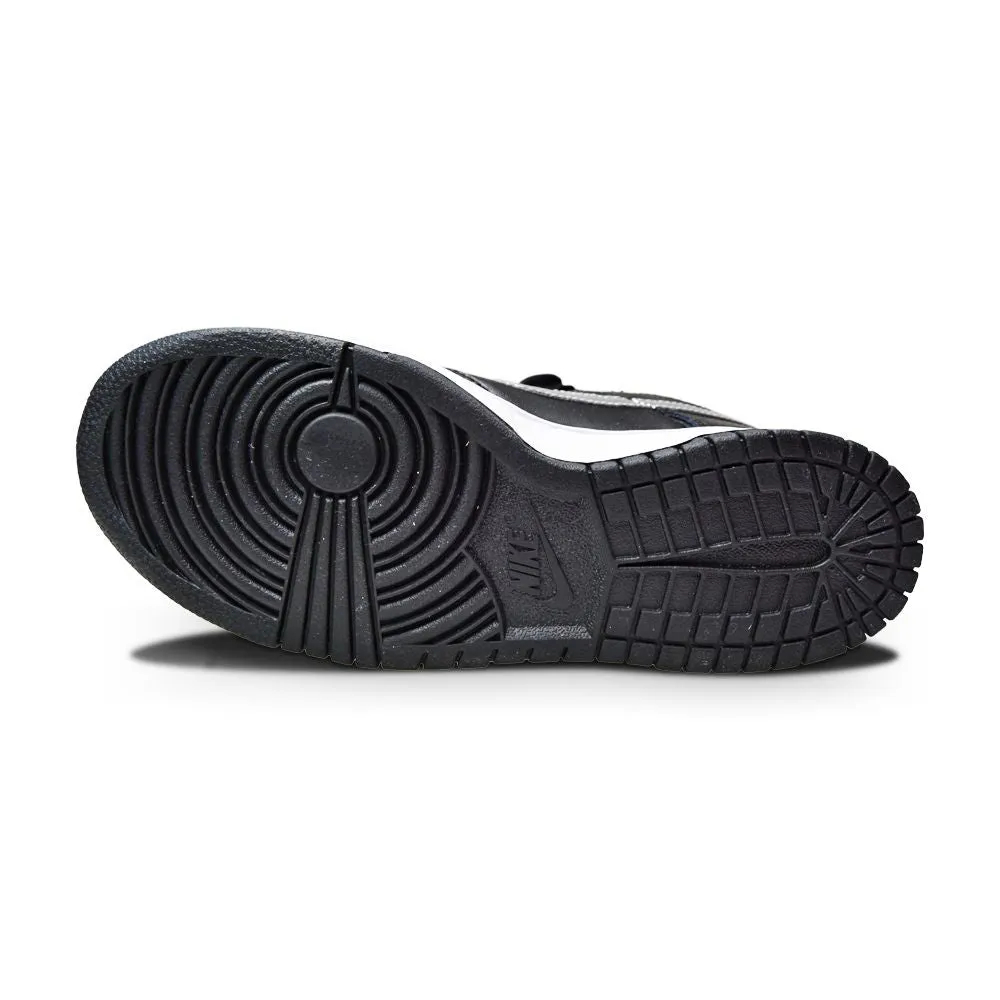 Juniors Nike Dunk Low (GS)  - Dc9560 001- Black Chrome Iron Grey White