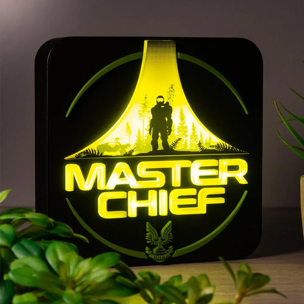 Official Halo 3D Desk Lamp / Wall Light